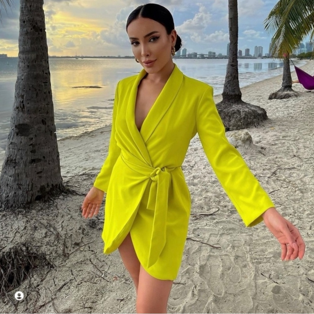 BNWT ZARA PAREO MINI DRESS